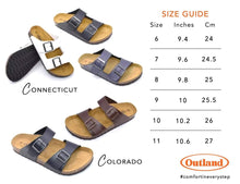 Load image into Gallery viewer, Outland 179625 Connecticut Sandals Mens