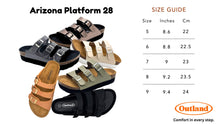 Load image into Gallery viewer, Outland 25603 Arizona Platfrom 28 Sandals Women
