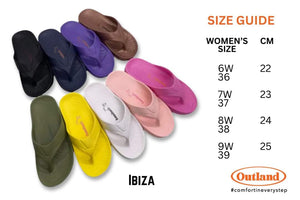 Outland 22821 Ibiza Flip Flops Womens