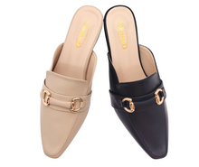 Load image into Gallery viewer, Outland 258206 Mocha Heeled Pumps
