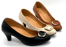 Load image into Gallery viewer, Outland 258117 Poppy Heeled Pumps

