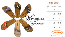 Load image into Gallery viewer, Outland 19607 Winchester Wooven Sandals
