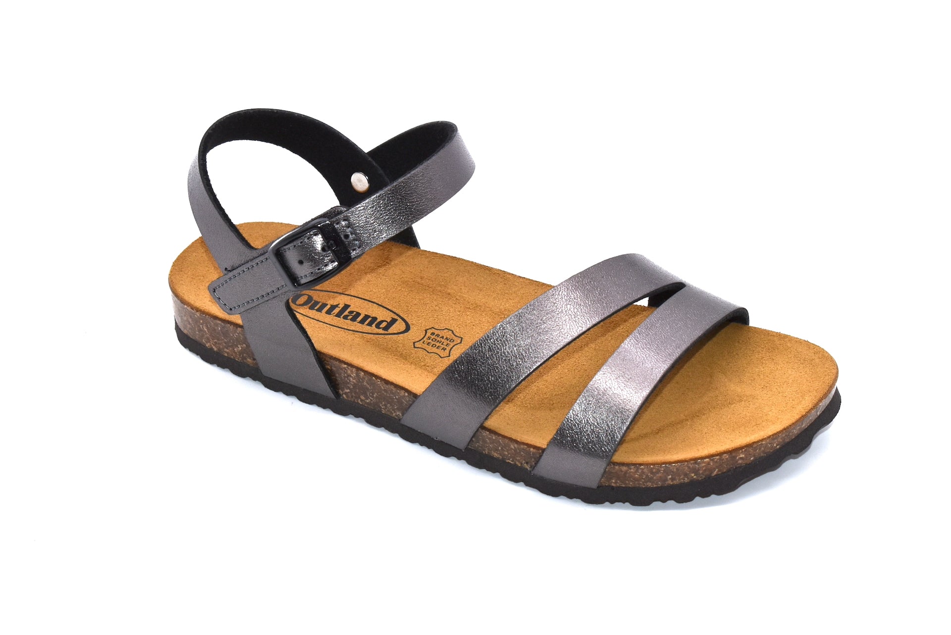 Outland discount sandals black