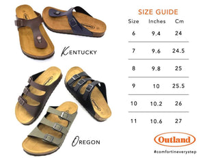 Outland 179630 Kentucky Sandals Mens